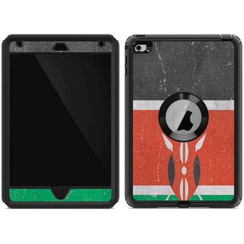 Kenya Flag Distressed Otterbox Defender iPad Skin